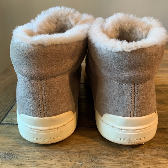 Rag & Bone tennis shoe/boots! Light tan. Super cute and lots of life left! - Picture 2 of 2